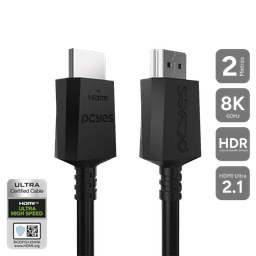 Cabo HDMI PCYES Ultra 2.1 8K 144Hz Nylon 1 Metro PHU21P 1