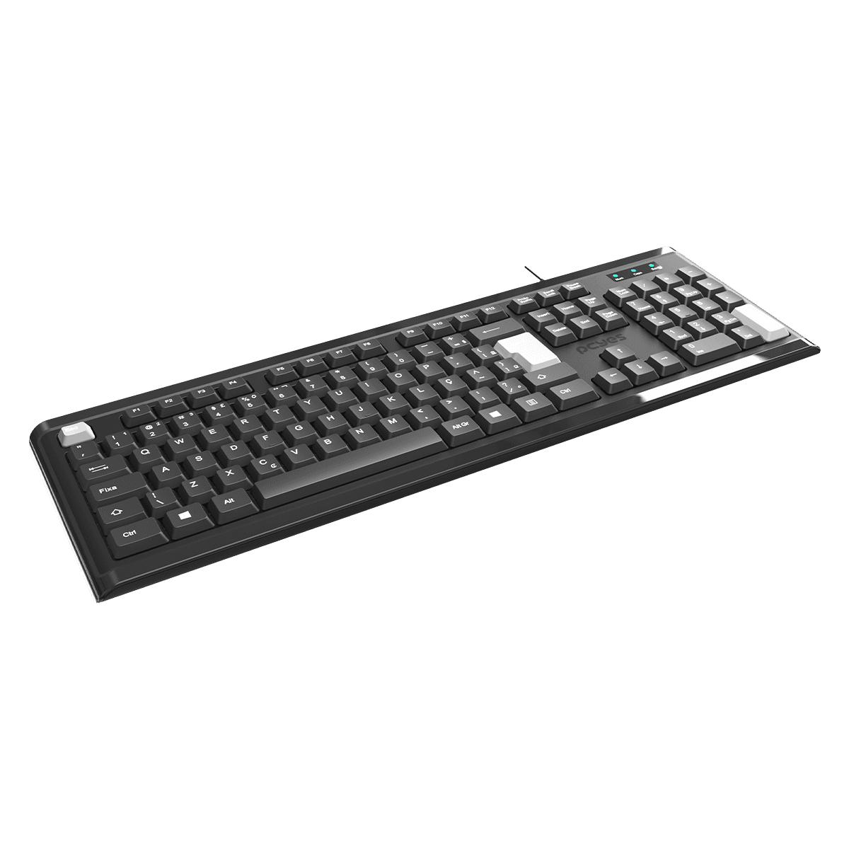 Teclado PCYES USB Classic ABNT2 Full Size com Cabo de 2 Metros PTOCL2AB detalhe