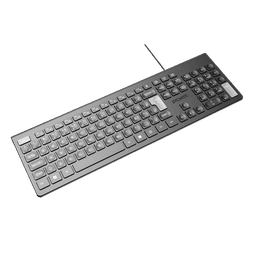 Teclado PCYES USB Soft ABNT2 Full Size com Teclas Multimídia PTOSF2AB 3