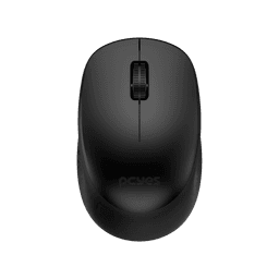 Mouse Sem PCYES Fio Mover Black 1600DPI Silent Click PMMWSCB 1