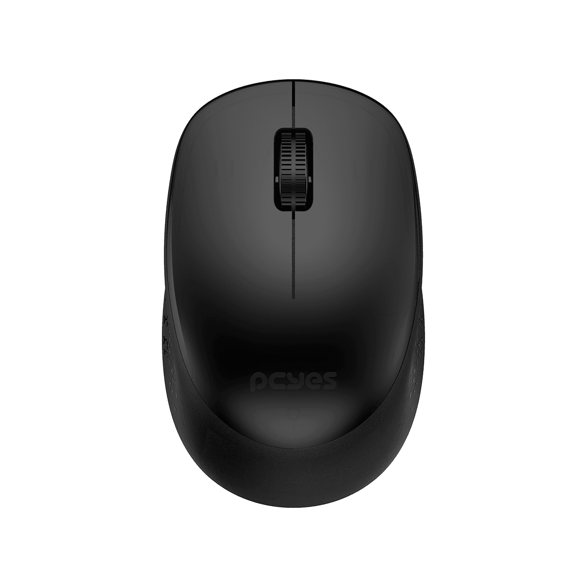 Mouse Sem PCYES Fio Mover Black 1600DPI Silent Click PMMWSCB