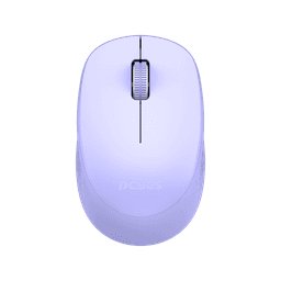 Mouse PCYES Sem Fio Mover Purple 1600DPI Silent Click PMMWSCPP 1