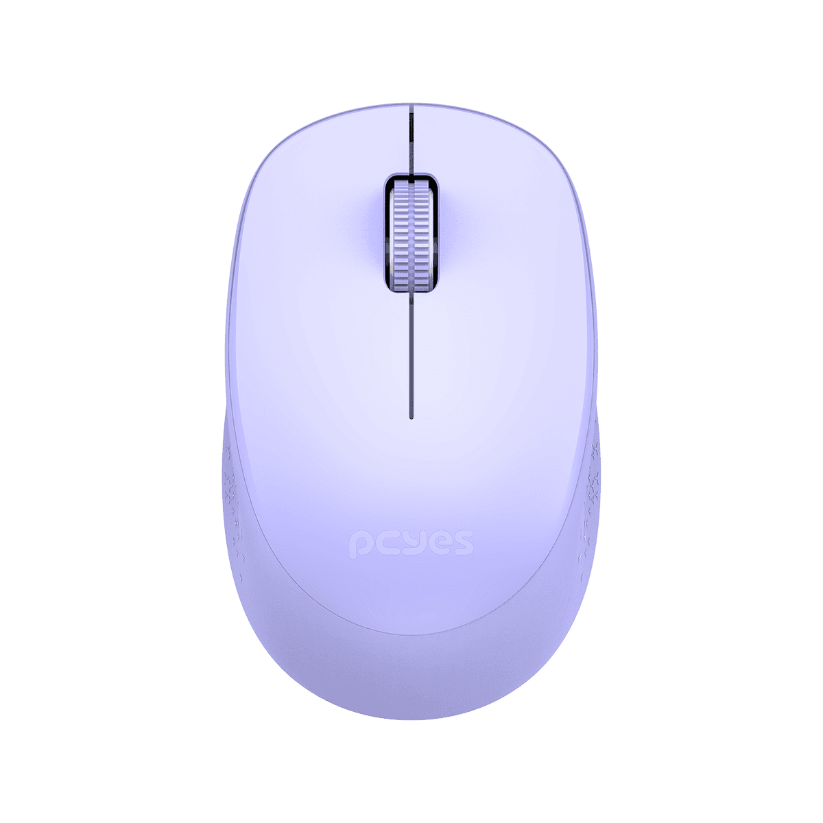 Mouse PCYES Sem Fio Mover Purple 1600DPI Silent Click PMMWSCPP