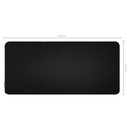 Mouse Pad Desk Mat Exclusive PCYES Preto 800x400mm PMPEX 5