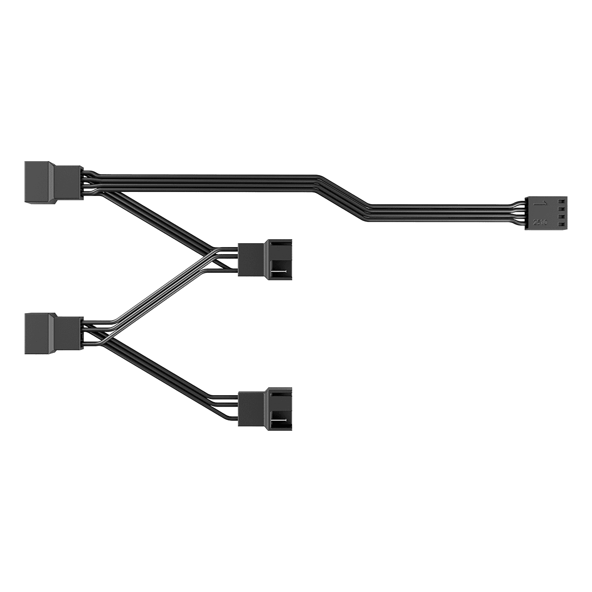 Cabo Adaptador Splitter PCYES PWM 1x4 4 Pinos SPTPWM4PCY