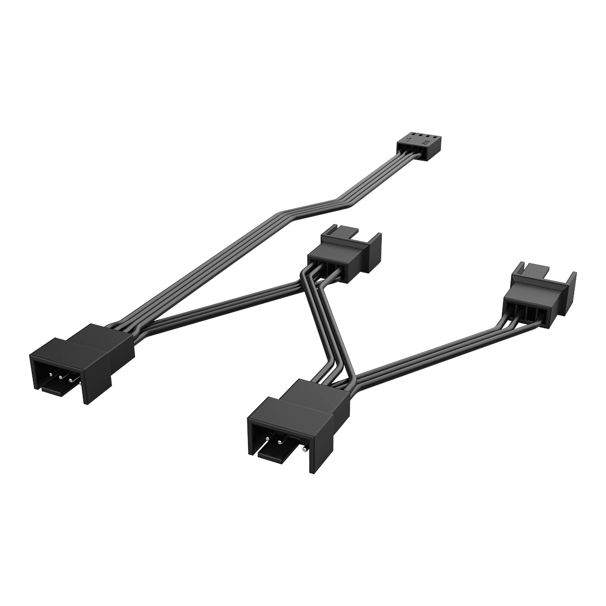Cabo Adaptador Splitter PCYES PWM 1x4 4 Pinos SPTPWM4PCY em destaque