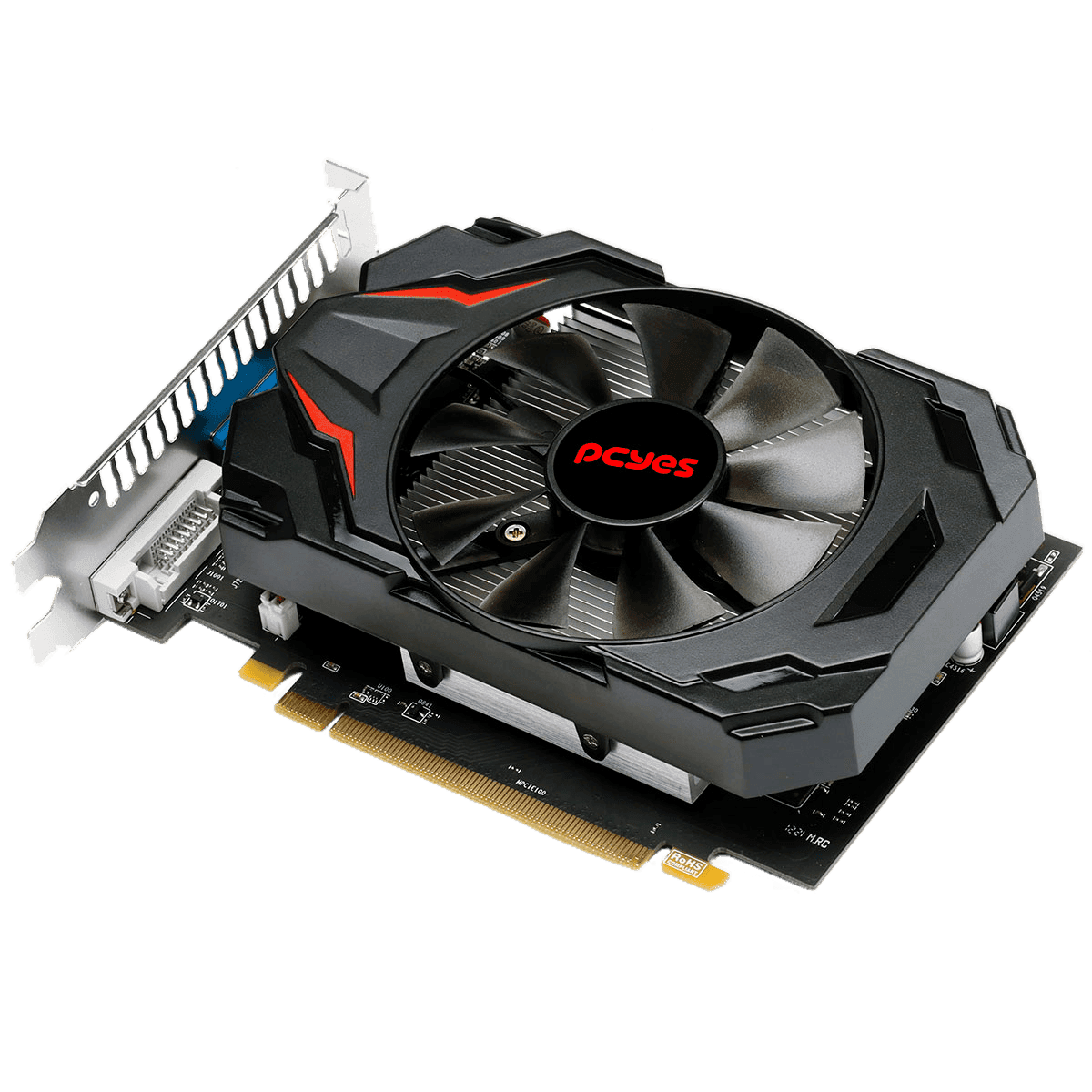 Placa de Vídeo PCYES GPU AMD Radeon R7 240 4GB GDDR5 128-bit PVR2404GBR5128 detalhe