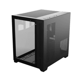 Gabinete Gamer PCYES Forcefield Black Vulcan Vidro Temperado  3