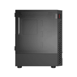 Gabinete Gamer Set Black Vulcan com Vidro Temperado Mid Tower PCYes 4