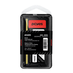 Memoria PCYES 4GB DDR4 3200MHz SO-DIMM Notebook PM043200D4SO 5