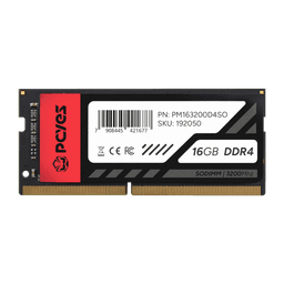 Memória PCYES SODIMM 16GB DDR4 3200MHz Notebook CL19 1.2V PM163200D4SO 3
