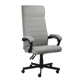 Cadeira de Escritório Ergonômica Magnus Cinza com Reclinação 135° PCYes 1