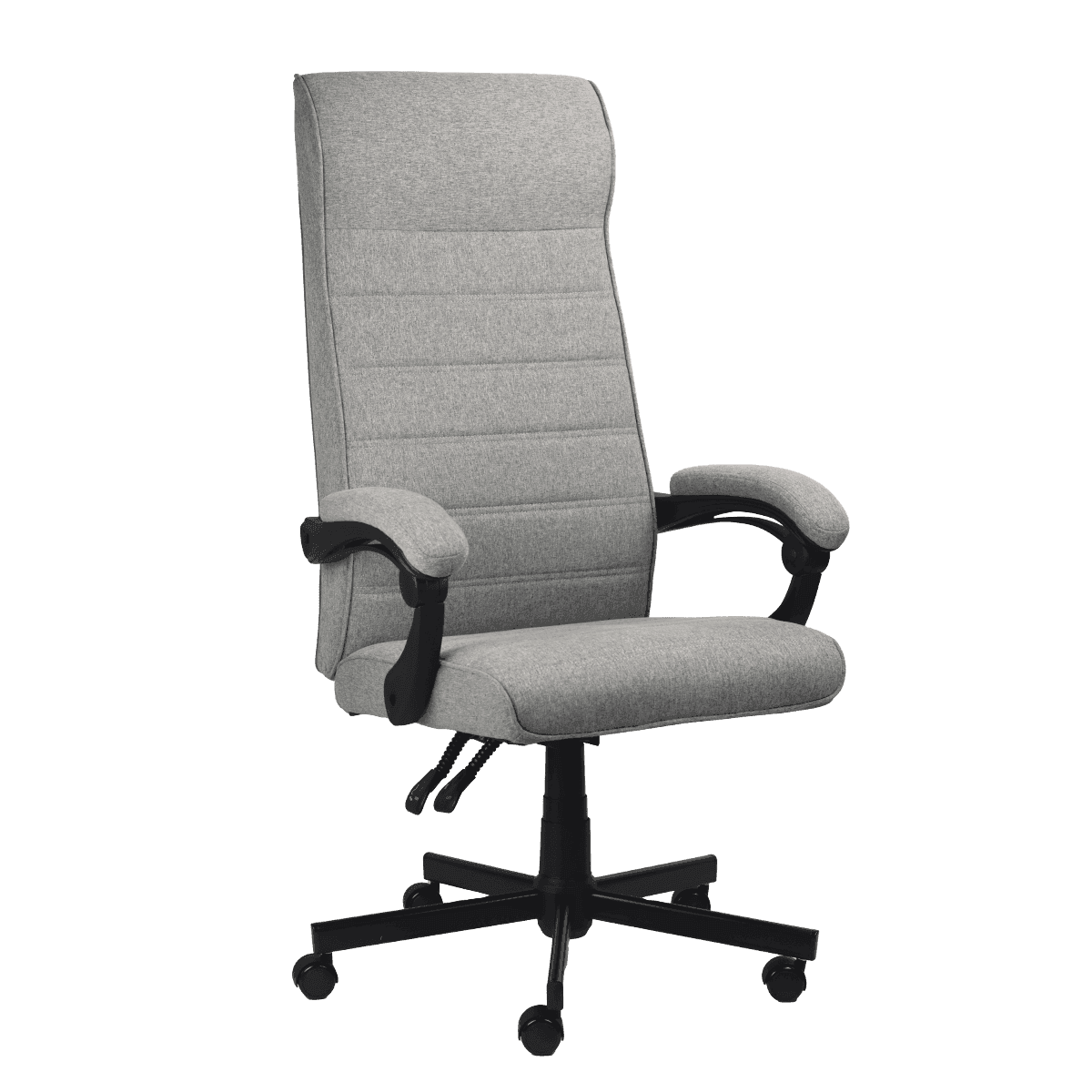 Cadeira de Escritório Ergonômica Magnus Cinza com Reclinação 135° PCYes
