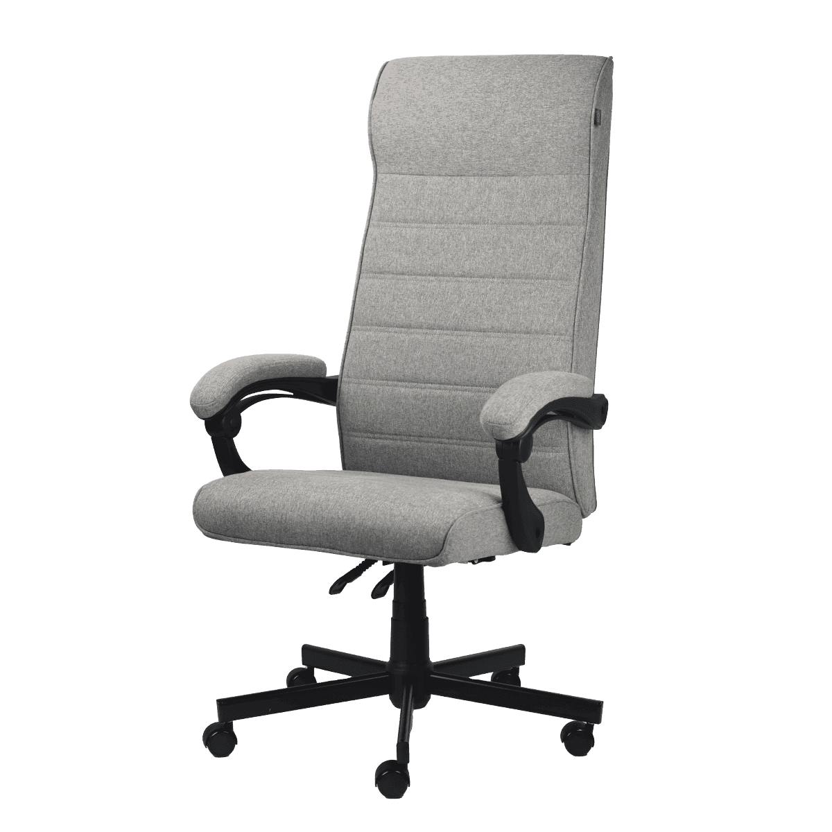 Cadeira de Escritório Ergonômica Magnus Cinza com Reclinação 135° PCYes detalhe