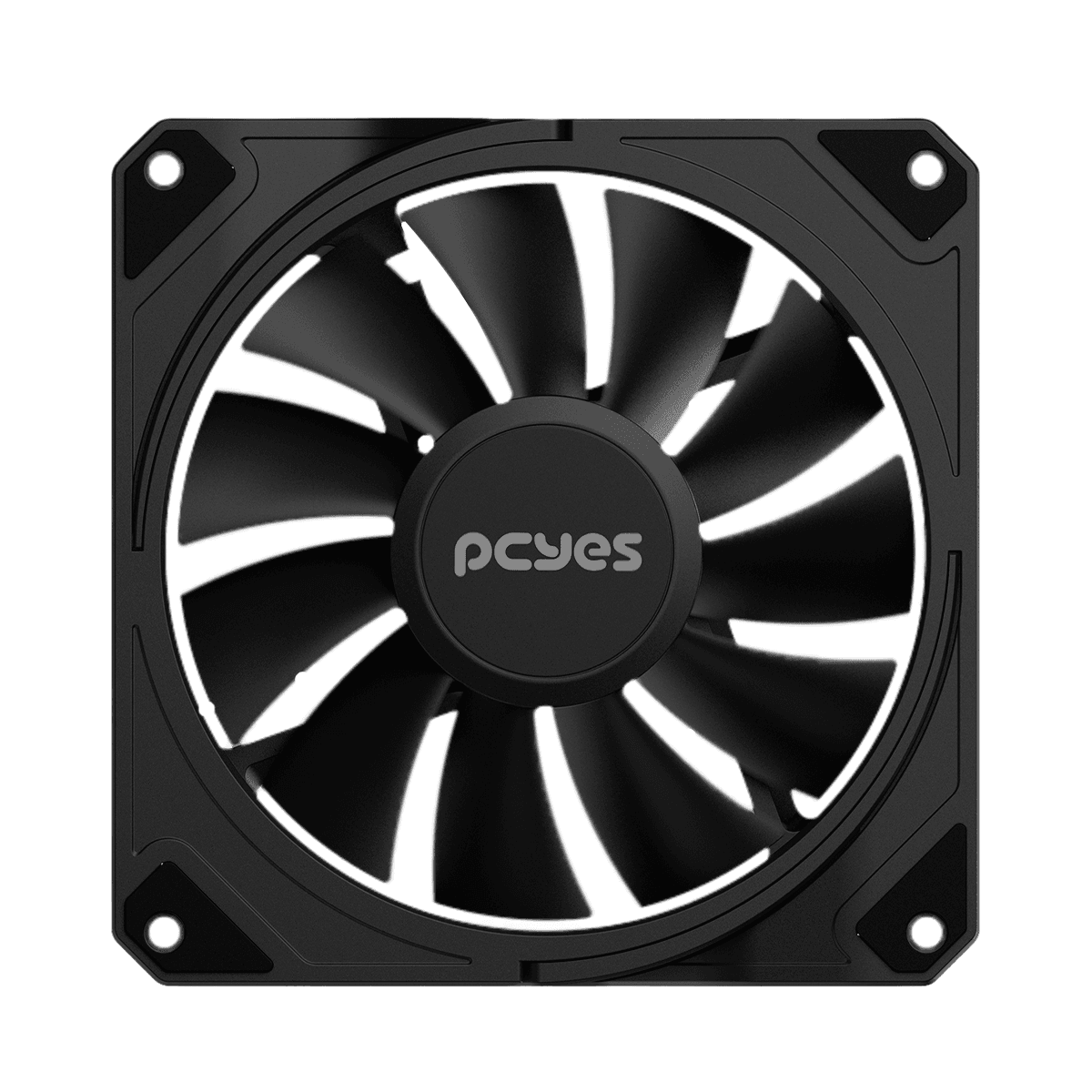 Cooler Fan PCYES Sangue Frio 3 Black Vulcan 120mm PWM 2200RPM 60CFM FSF3BR