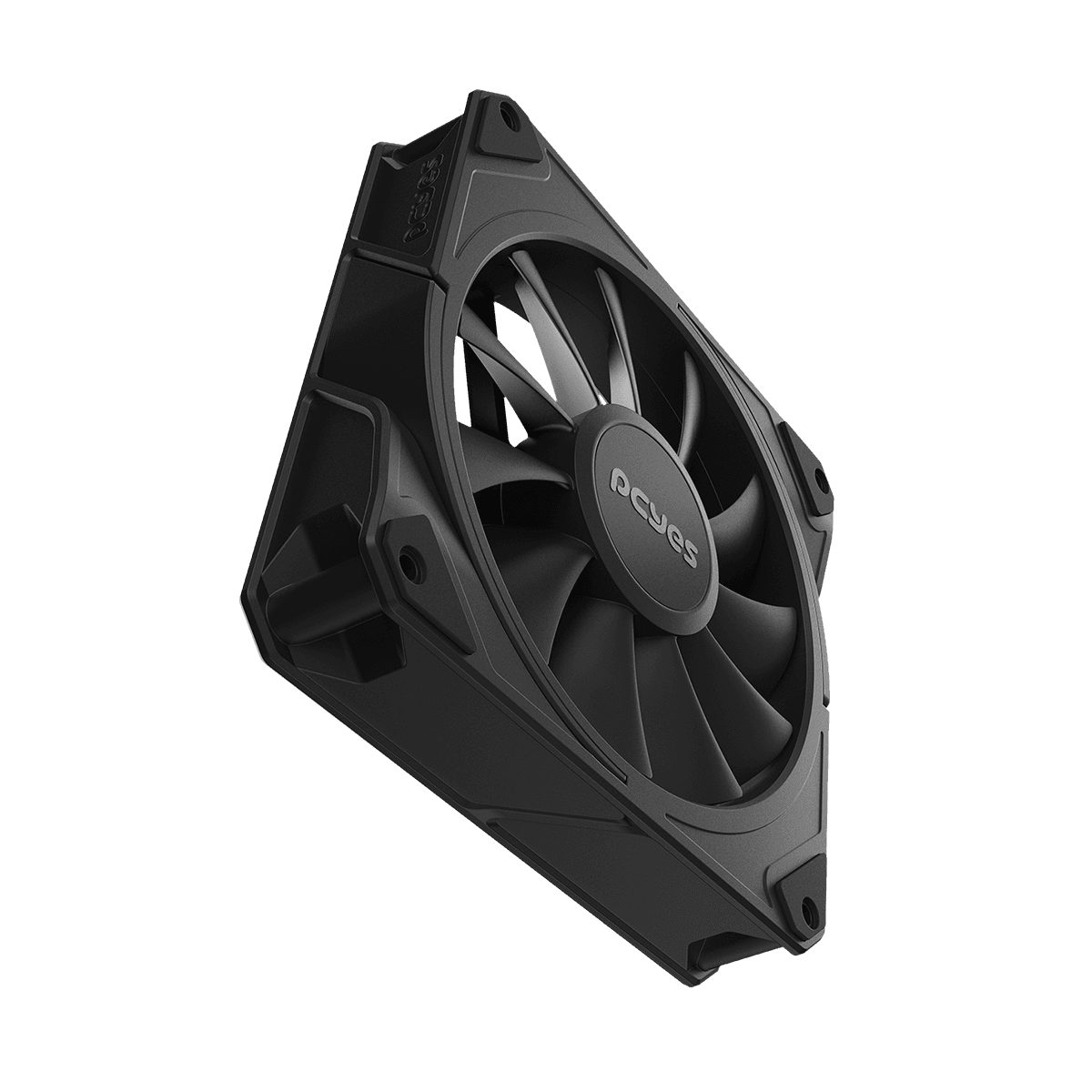 Cooler Fan PCYES Sangue Frio 3 Black Vulcan 120mm PWM 2200RPM 60CFM FSF3BR detalhe