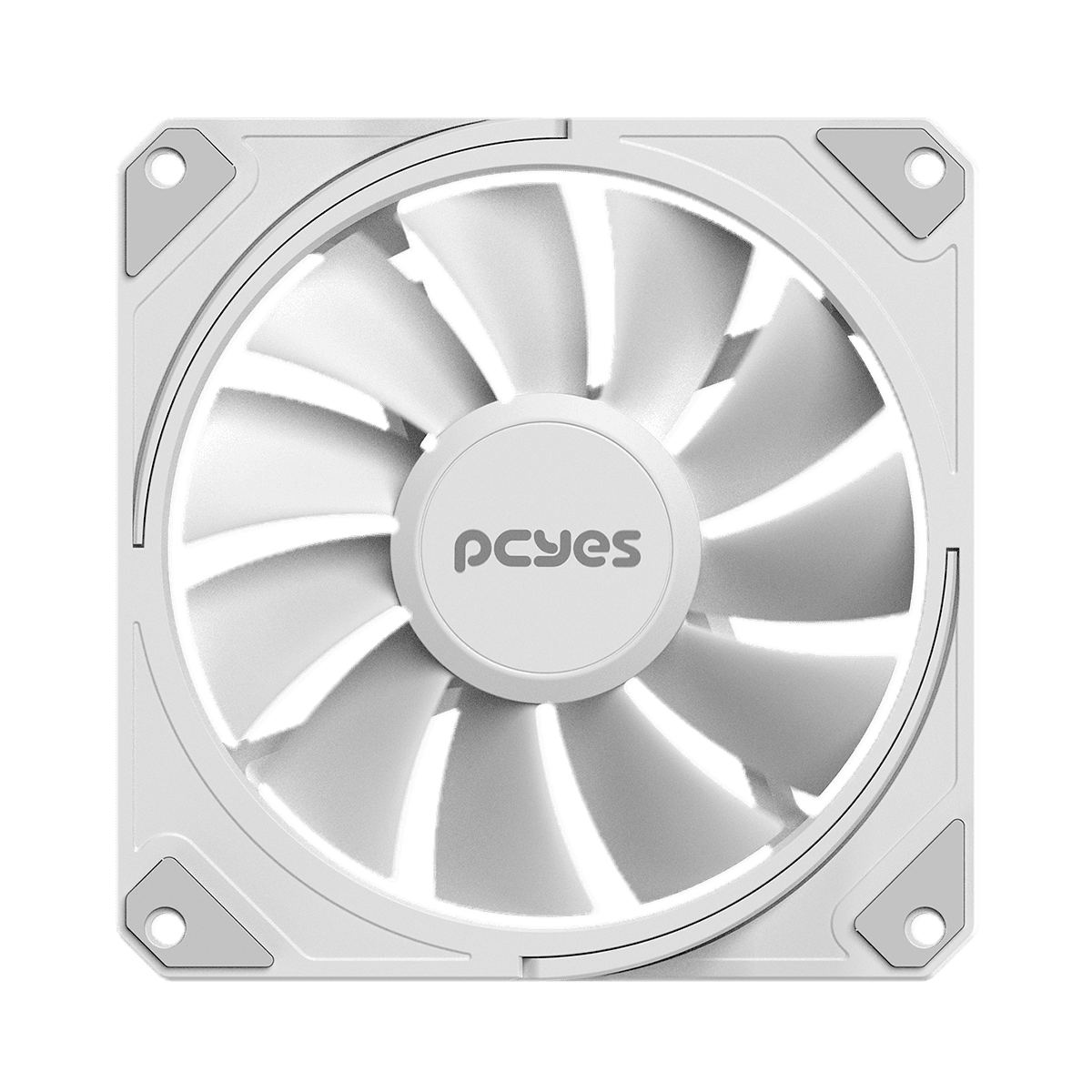 Cooler Fan PCYES Sangue Frio 3 White Ghost 120mm PWM 2200RPM 60CFM FSF3WGBR