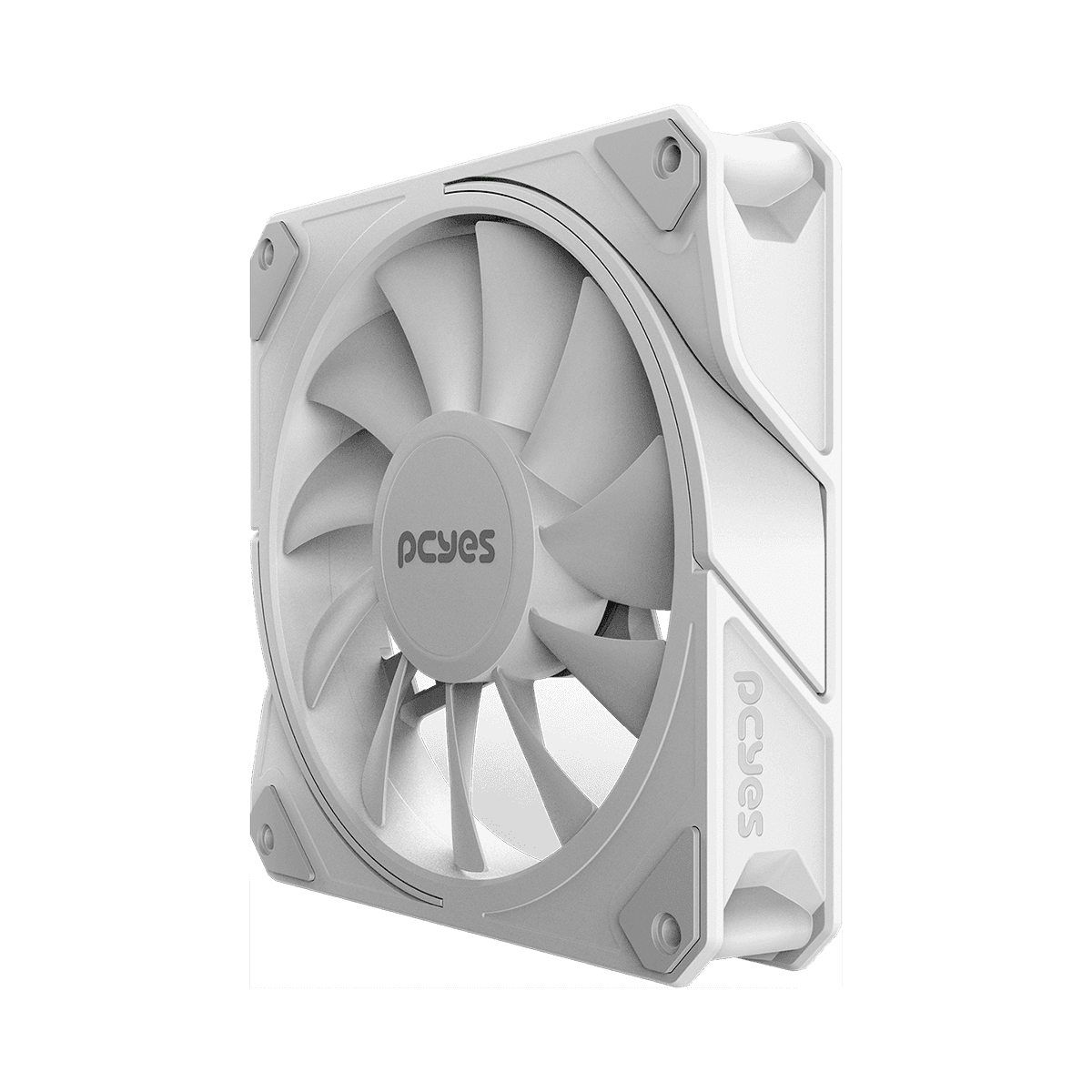 Cooler Fan PCYES Sangue Frio 3 White Ghost 120mm PWM 2200RPM 60CFM FSF3WGBR em destaque