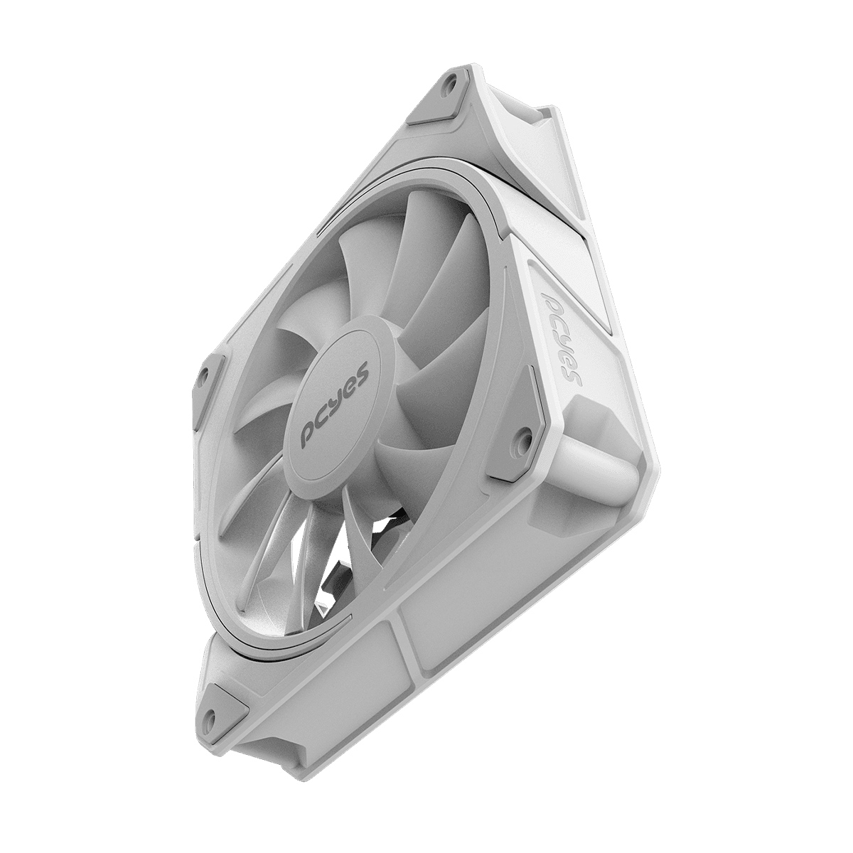 Cooler Fan PCYES Sangue Frio 3 White Ghost 120mm PWM 2200RPM 60CFM FSF3WGBR detalhe
