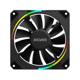 Cooler Fan PCYES Vision White Ghost 120mm FVWG120 1