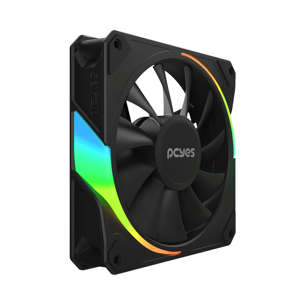 Cooler Fan PCYES Vision White Ghost 120mm FVWG120 em destaque
