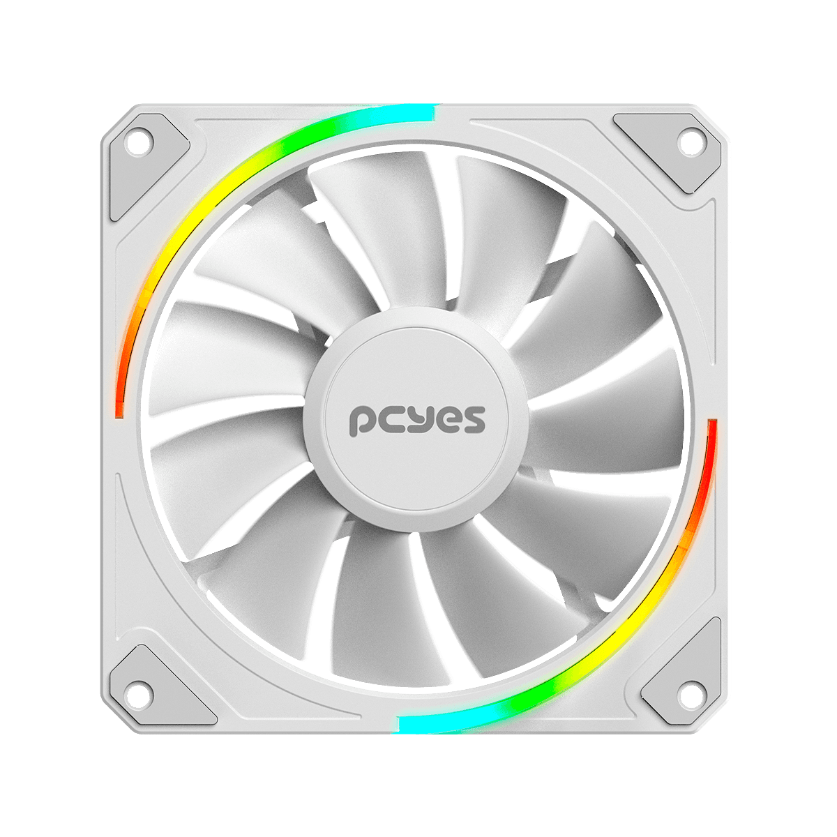 Cooler Fan PCYES Sangue Frio 3 ARGB White Ghost 120mm ARGBSF3WGBR
