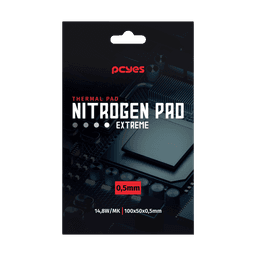 Thermal Pad PCYES Nitrogen Extreme 100x50x0,5mm 14,8W/mK Alta Performance PCYNPE05148 1
