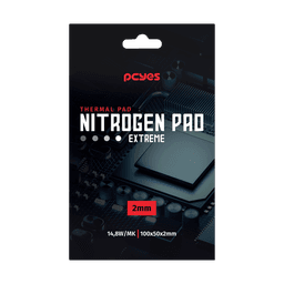 Thermal Pad PCYES Nitrogen Extreme 100x50x2mm 14,8W/mK Alta Performance PCYNPE20148 1