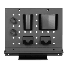 Suporte para Headset e Organizador de Mesa PCYES Personalizável Preto SO-DA06P 3