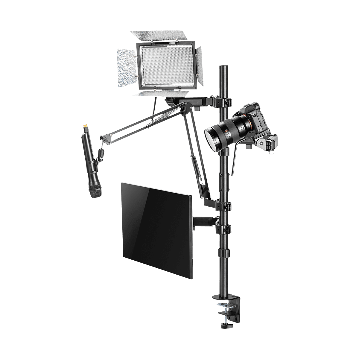 Suporte Para Setup Studio PCYES 4 em 1 Monitor 17-32 SE-MDS1041 em destaque