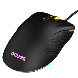 Mouse PCYES Gamer Gaius RGB 12400DPI 6 Botões PMGGBV 3