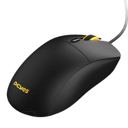 Mouse PCYES Gamer Basaran Black Vulcan RGB 12400DPI Silent Click PMGBRBV 3