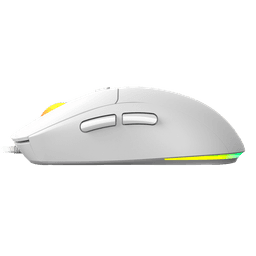Mouse PCYES Gamer Basaran White Ghost 12400DPI RGB 6 Botões PMGBRWG 4