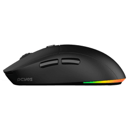 Mouse PCYES Gamer Sem Fio Basaran Stealth Black Vulcan 10000DPI RGB 6 Botões PMGBRSTBV 4