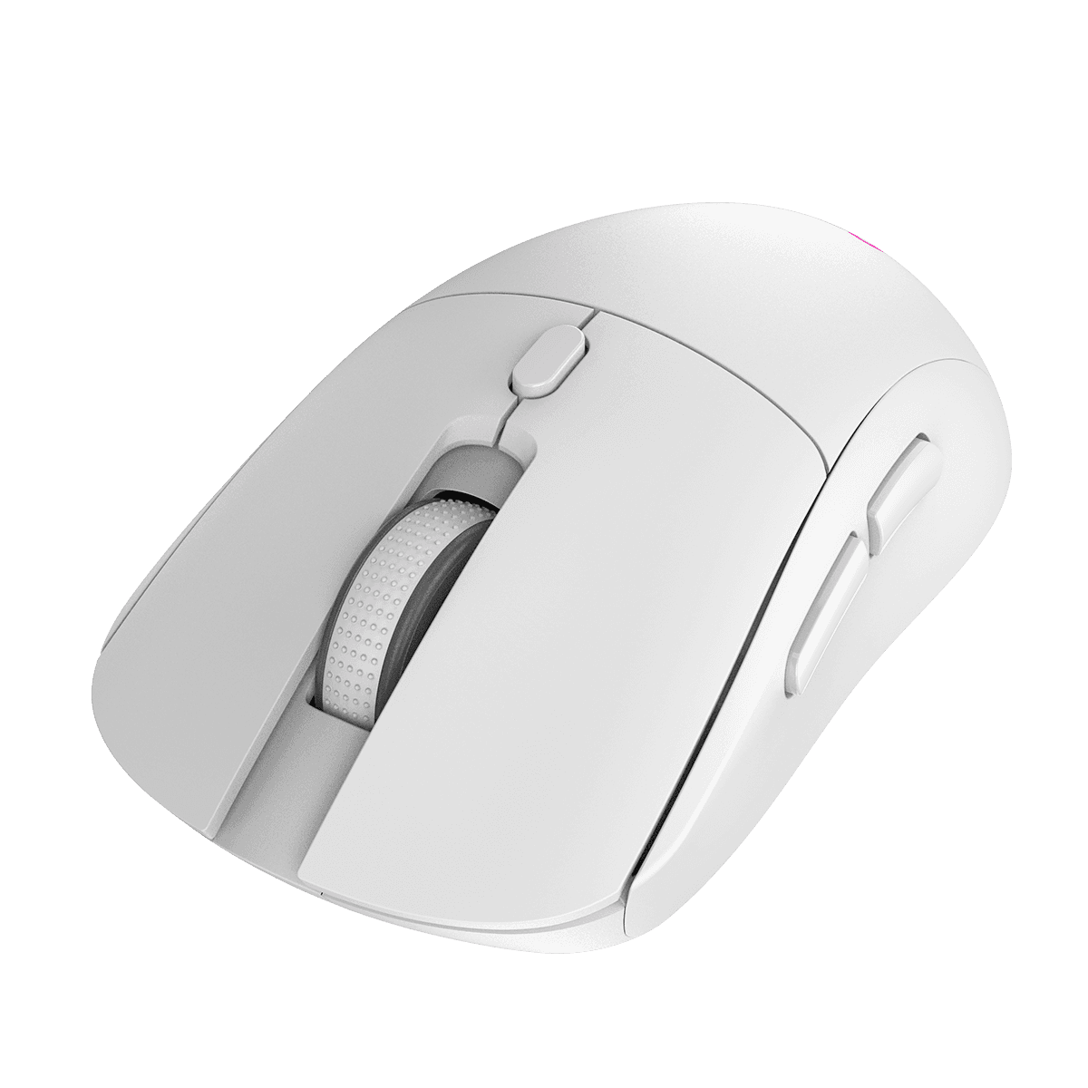 Mouse Gamer Sem Fio Pcyes Basaran Stealth White Ghost 10000 Dpi Rgb 6 Botoes Pmgbrstwg em destaque