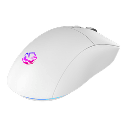 Mouse Gamer Sem Fio Pcyes Basaran Stealth White Ghost 10000 Dpi Rgb 6 Botoes Pmgbrstwg 3