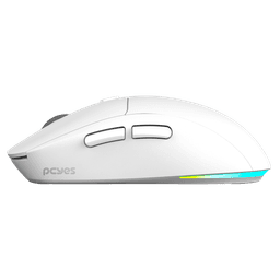Mouse Gamer Sem Fio Pcyes Basaran Stealth White Ghost 10000 Dpi Rgb 6 Botoes Pmgbrstwg 4