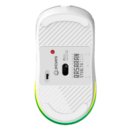Mouse Gamer Sem Fio Pcyes Basaran Stealth White Ghost 10000 Dpi Rgb 6 Botoes Pmgbrstwg 5