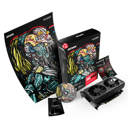 Placa de Vídeo PCYES GPU AMD Radeon RX 550 4GB GDDR5 128-bit Edge Dual Fan PVEX5504GBDF 6