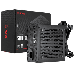 Fonte PCYES Gamer Shocker 500W 80Plus PFC Ativo PF500SHW 1