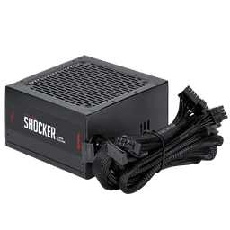 Fonte PCYES Gamer Shocker 500W 80Plus PFC Ativo PF500SHW 6