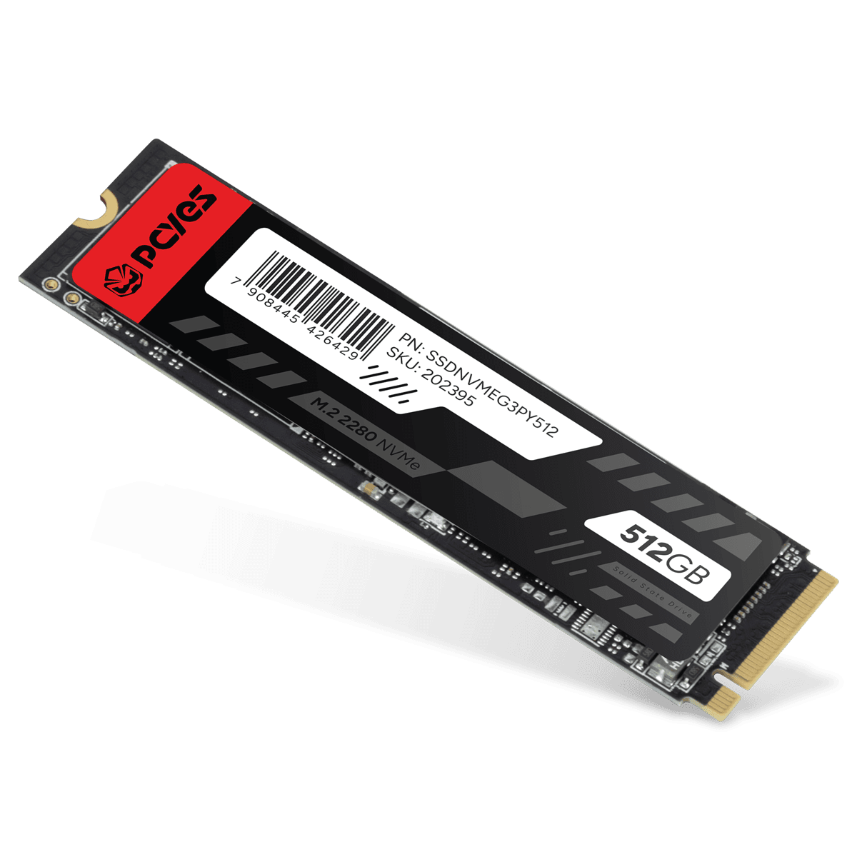 SSD PCYES 512GB M.2 NVMe PCIe 3.0x4 2200MB/s SSDNVMEG3PY512