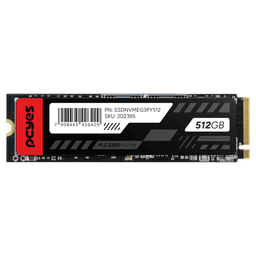 SSD PCYES 512GB M.2 NVMe PCIe 3.0x4 2200MB/s SSDNVMEG3PY512 3