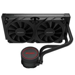 Water Cooler PCYES Sangue Frio 3 Black Vulcan 240mm TDP 250W WCSF3240BR 3