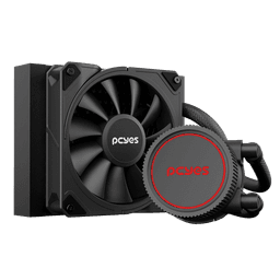 Water Cooler PCYES Sangue Frio 3 Black Vulcan 120mm TDP 200W WCSF3120BR 1