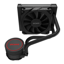 Water Cooler PCYES Sangue Frio 3 Black Vulcan 120mm TDP 200W WCSF3120BR 3