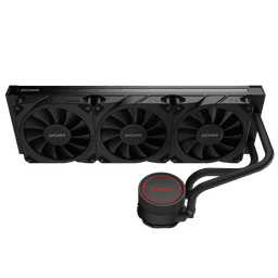 Water Cooler PCYES Sangue Frio 3 Black Vulcan 360mm TDP 350W WCSF3360BR 3