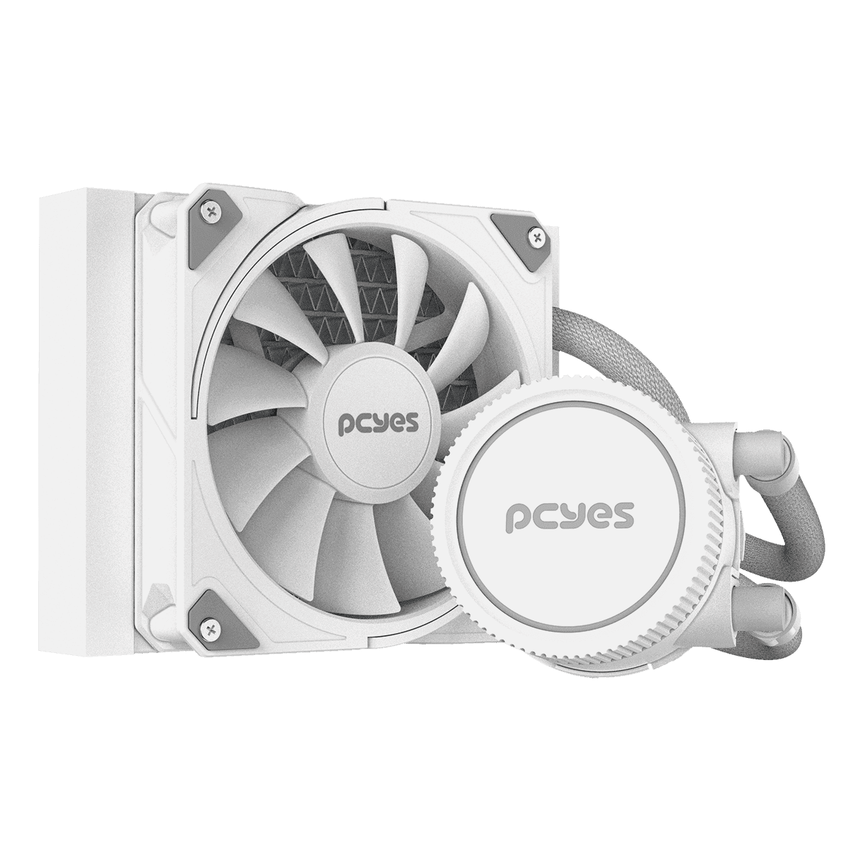 Water Cooler PCYES Sangue Frio 3 White Ghost 120mm TDP 200W WCSF3120WGBR