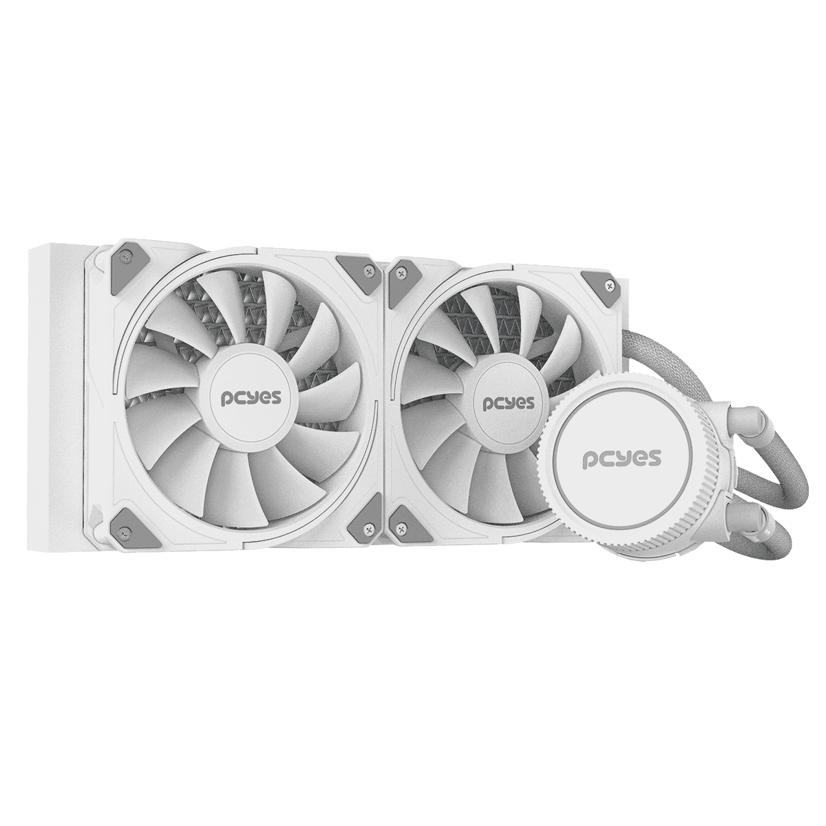 Water Cooler PCYES Sangue Frio 3 White Ghost 240mm TDP 250W WCSF3240WGBR