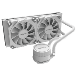 Water Cooler PCYES Sangue Frio 3 White Ghost 240mm TDP 250W WCSF3240WGBR 2